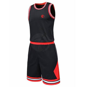 Vente en gros d'uniformes de basket-ball pour jeunes en polyester à séchage rapide personnalisés, respirants, taille plus avec logo imprimé pour les équipes - Product Image 1