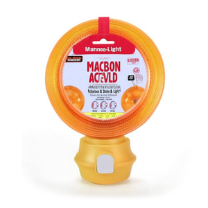Feu de signalisation de chantier à LED rouge avec tête rotative et autocollant réfléchissant - NISSEN Promo Light - Product Image 3