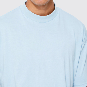 เสื้อยืดผู้ชายแห้งเร็วและระบายอากาศผ้าฝ้าย100% ลายทางออกแบบโลโก้ได้ตามต้องการ - Product Image 3