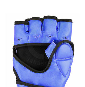 ถุงมือ MMA หนังพรีเมี่ยม100% อันดับต้นๆสำหรับนักสู้มืออาชีพจากผู้ผลิตปากีสถาน - Product Image 2