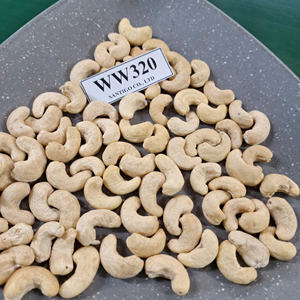Fournisseur de confiance Noyau de noix de cajou W320 Santigo Noix de cajou Kaju Badam Emballage personnalisé à faible quantité minimale de commande - Product Image 1