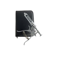 Instruments chirurgicaux réutilisables de qualité supérieure en acier inoxydable 304, injecteur vétérinaire multi-doses, seringue de 10 ml, pistolet pour chiens, bovins, chevaux