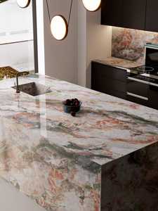 Saana, une pierre frittée haut de gamme à l'aspect marbre, inspirée du marbre naturel Crema Marfil, haute qualité et bon prix, excellent service - Product Image 4