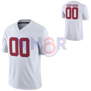 Camiseta de fútbol americano sublimada elegante hecha a medida, ropa de equipo para hombres y mujeres, camiseta de fútbol americano para deportes OEM - Product Image 6