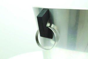 Seau à glace en acier inoxydable de forme hexagonale avec refroidisseur de vin carré plaqué or et guidon pour clubs Nouveau pour refroidisseur de champagne - Product Image 3