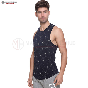 Meilleure vente Oem Service Design hommes respirant grande taille hommes débardeurs du Pakistan vêtements de sport débardeur hommes - Product Image 3