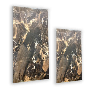 Azulejo interior SUPER ALTO BRILLANTE de 600x1200 MM para apartamento, porcelana pulida esmaltada, azulejo de pared de piso con aspecto de mármol de lujo - Product Image 5