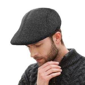 Sombreros de invierno para mujer Gorros cálidos Hombres Sombrero de punto a rayas Gorras al por mayor - Product Image 3