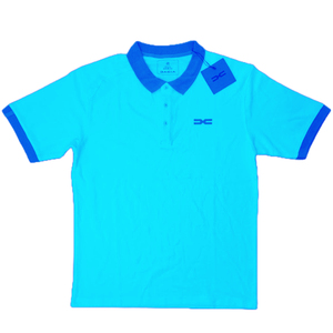 T-shirt à manches courtes gris pour homme Dacia, en jersey de coton antibactérien uni, vêtement décontracté avec logo sur le devant - Product Image 3