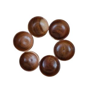 Bol en bois d'acacia fruits & salade bols en bois faits à la main de haute qualité bol de service pour hôtel & Restaurant bol en bois de vente en gros - Product Image 1