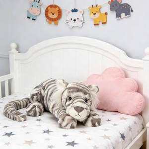 Peluche Tigre des Neiges Sacha 46 cm en Gros, Nouvelle Peluche Chiot Jelly Catt, Animaux en Peluche Très Demandés pour Cadeaux d'Anniversaire pour Enfants et Anniversaires - Product Image 2