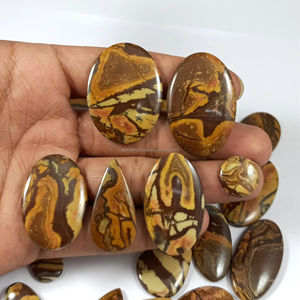 Cabujón de Jaspe Australiano Natural, Cristal Curativo de Cuarzo, Piedra Preciosa Suelta al por Mayor - Product Image 4