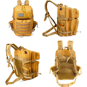 Mochilas tácticas con logotipo personalizado para senderismo, camping y viajes con ajuste ajustable de malla transpirable y etiquetas personalizadas - Product Image 2