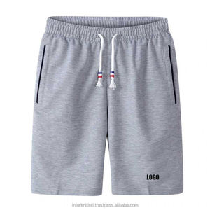 Shorts de Playa Deportivos para Hombre, Casuales, de Verano, Cintura Alta, Cierre de Cremallera, Secado Rápido, Anti-UV, Impermeables, Ecológicos, 100% Algodón - Product Image 1