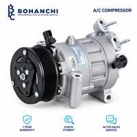 Kompresor AC Mobil 12V Pasokan Langsung 6VS14 untuk Ford Fiesta JX6119D629HB JX6119D629HA