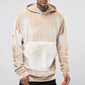 Sudaderas con capucha cálidas de terciopelo para hombre Invierno Navidad Venta caliente Último estilo Liso teñido Invierno caliente Idea de regalo de Navidad - Product Image 4