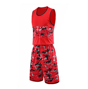 2025 Listo para enviar Conjuntos de uniformes de equipo de baloncesto de talla grande de alta calidad Pantalones cortos atléticos de secado rápido con bolsillos Impresión de logotipo personalizado - Product Image 2