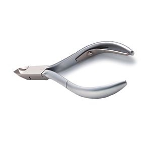 Pinzas para cutículas de uñas de acero de la mejor calidad, pinzas para cutículas de Naghia de Metal de un solo resorte para bebés, uñas de los pies con mango liso - Product Image 3