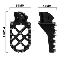 Repose-pieds larges en aluminium CNC antidérapants JFG RACING, pédales haute performance pour moto tout-terrain Talaria Sting X3 MX3 MX4 MX5