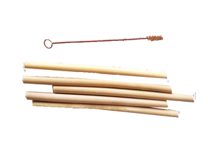 Pajita de bambú hecha a mano: Pajita de bambú natural de Vietnam, ideal para comedor ecológico y uso familiar reutilizable, elección sin toxinas - Product Image 2