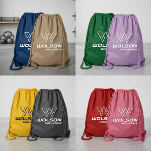 Sac de sport professionnel pour haltérophilie, léger, durable, en PU imperméable, écologique, avec fermeture à cordon et compartiment à chaussures - Product Image 3