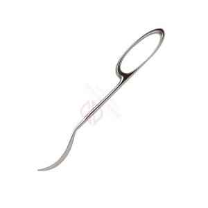 Levier manuel Lane Bone 10 mm, poignée annulaire pleine courbure 270 mm, acier inoxydable allemand, certifié CE, classe I, chirurgie orthopédique - Product Image 4