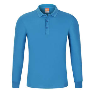 Jersey en blanco de manga larga Camiseta pesada Otoño Algodón Impresión Personalizado Peso pesado Sudaderas de alta calidad Polo Camiseta para hombres - Product Image 6