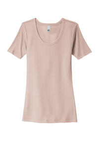 Camiseta de Cuello Redondo para Mujer, Ropa de Primavera, Tops de Manga Corta Sólidos, Camisetas 2022 para Damas - Product Image 5