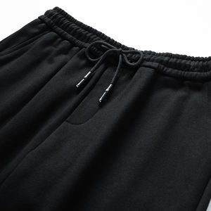 ชุดเสื้อซับเหงื่อคอตตอนฮิปฮอปสำหรับผู้ชาย,ชุดเสื้อสเวตเตอร์แบบปักลายแบบสั่งตัด2ชิ้น - Product Image 5