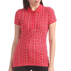 Camiseta Polo Estampada para Mujer, de Algodón, Suave al Tacto, Marca Fashion Choice - Product Image 3