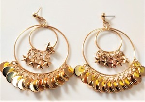 Pendientes de borla de aleación de aceite de gota de maquillaje femenino étnico Retro 2024 pendientes de aro de cara de gota de agua de moda para fiesta y regalo - Product Image 6