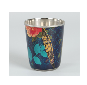 Different Design Stainless Steel Printed <b>Glass</b> Drinkware for Good Health Benefits <b>Set</b> of 5 Top Quality Product for Selling - Product Image 5