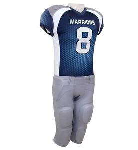 Conjuntos Deportivos de Fútbol Americano Personalizados por Sublimación, Unisex, de Algodón, Talla Grande XL, Transpirables, de Secado Rápido, con Estampado - Product Image 2