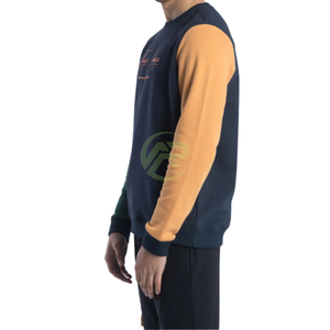 เสื้อสเวตเตอร์ขนแกะของผู้ชายไซส์ใหญ่เสื้อสวมหัวพิมพ์ลาย ODM เสื้อวอร์มให้ความอบอุ่นในฤดูหนาวเสื้อเป็นมิตรกับสิ่งแวดล้อม - Product Image 3