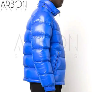 2025 manches longues vêtements d'hiver léger confortable OEM/ODM la plus haute qualité taux de gros respirant bouffant veste à capuche - Product Image 5