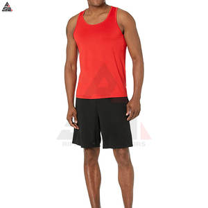 Camiseta Deportiva sin Mangas de Algodón y Bambú de Punto, Corte Regular, para Hombre, Ropa Deportiva de Secado Rápido para Verano - Product Image 2