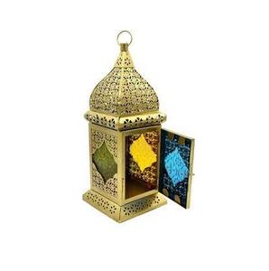 Linterna de metal decorativa hecha a mano para interiores y exteriores, farol marroquí para decoración del hogar de la mejor calidad - Product Image 2