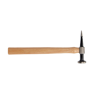 ค้อนสำหรับวิศวกรเหล็กรูปหน้าเหลี่ยมทรงกลมพร้อมด้ามจับไม้สีดำเครื่องมือตีขึ้นรูปแบบมืออาชีพ - Product Image 4