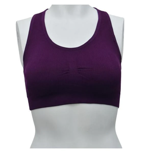 Sujetador de alta calidad con estampado de logotipo personalizado para mujer, Tops cortos de Yoga multicolor, Sujetador deportivo para Fitness para mujer, novedad de 2023 - Product Image 4