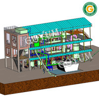Nouvelle usine d'extraction automatique de son de riz et d'huile de soja par solvant, haute productivité, petite à grande capacité, équipement de marque GOYUM