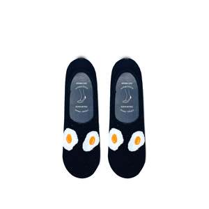 Calcetines de Ballet con Diseño de Huevos Negros, Antideslizantes, de Silicona, Transpirables, de Nailon y Seda, Hasta el Tobillo, con Logotipo Personalizado, para Uso Diario, Verano - Product Image 1