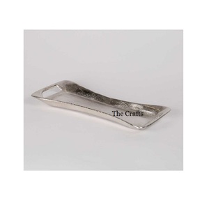 Bandeja para servir alimentos de hierro y madera de diseño ventajoso, tamaño y forma personalizados, vajilla, bandeja de chocolate - Product Image 3