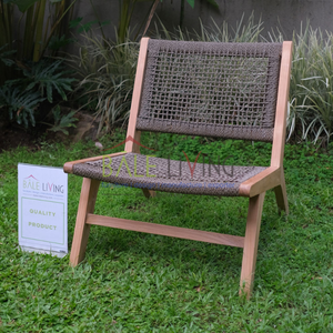 Venta caliente Silla de ratán de madera maciza que es ecológica con alta calidad y duradera para exteriores - Product Image 3