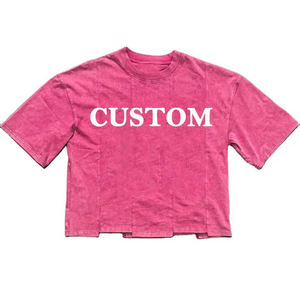 T-shirt décontracté pour homme de haute qualité personnalisé, 200g polyester/coton, coupe classique, impression par transfert thermique, respirant, séchage rapide, OEM/ODM - Product Image 5