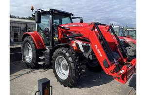 Tractor Agrícola Usado Massey Ferguson 5S 125 4x4 de 140HP, Transmisión de Engranajes 4WD, Maquinaria Agrícola para Uso en Terrenos Agrícolas, en Venta - Product Image 6