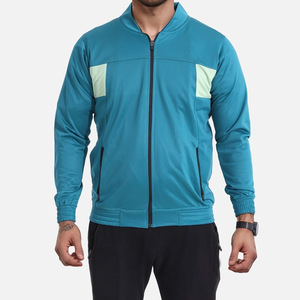 Chaquetas de nailon de poliéster, conjunto de pantalones cortos para hombre, traje de jogging, Color de contraste de retazos, conjuntos cortos cortavientos de gran tamaño para hombre - Product Image 6