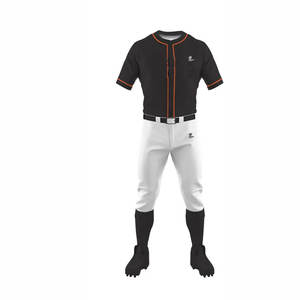 Wholesale Fashion <b>School</b> Teams Baseball <b>Uniforms</b> Softball Printing <b>Uniform</b> Set Custom Logo Printed Baseball Kit Baseball Jersey - Product Image 2