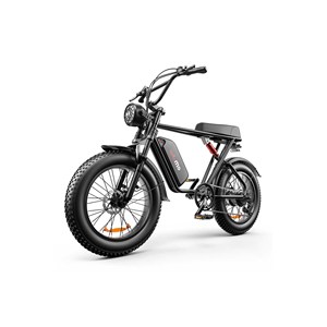 Moteur de moyeu arrière de vélo de route électrique Emoko C91 48v avec cadre en alliage d'aluminium à gros pneu 7 vitesses portée de 60km sur une seule charge - Product Image 4