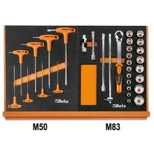 Juego de herramientas universal BETA de 144 piezas para bandeja blanda EVA - Product Image 3