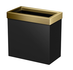 Cesta de basura de Metal de alta calidad de latón AK en cubo de basura de diseño martillado con acabado de cobre para decoración de cafetería/Decoración de Hotel - Product Image 3